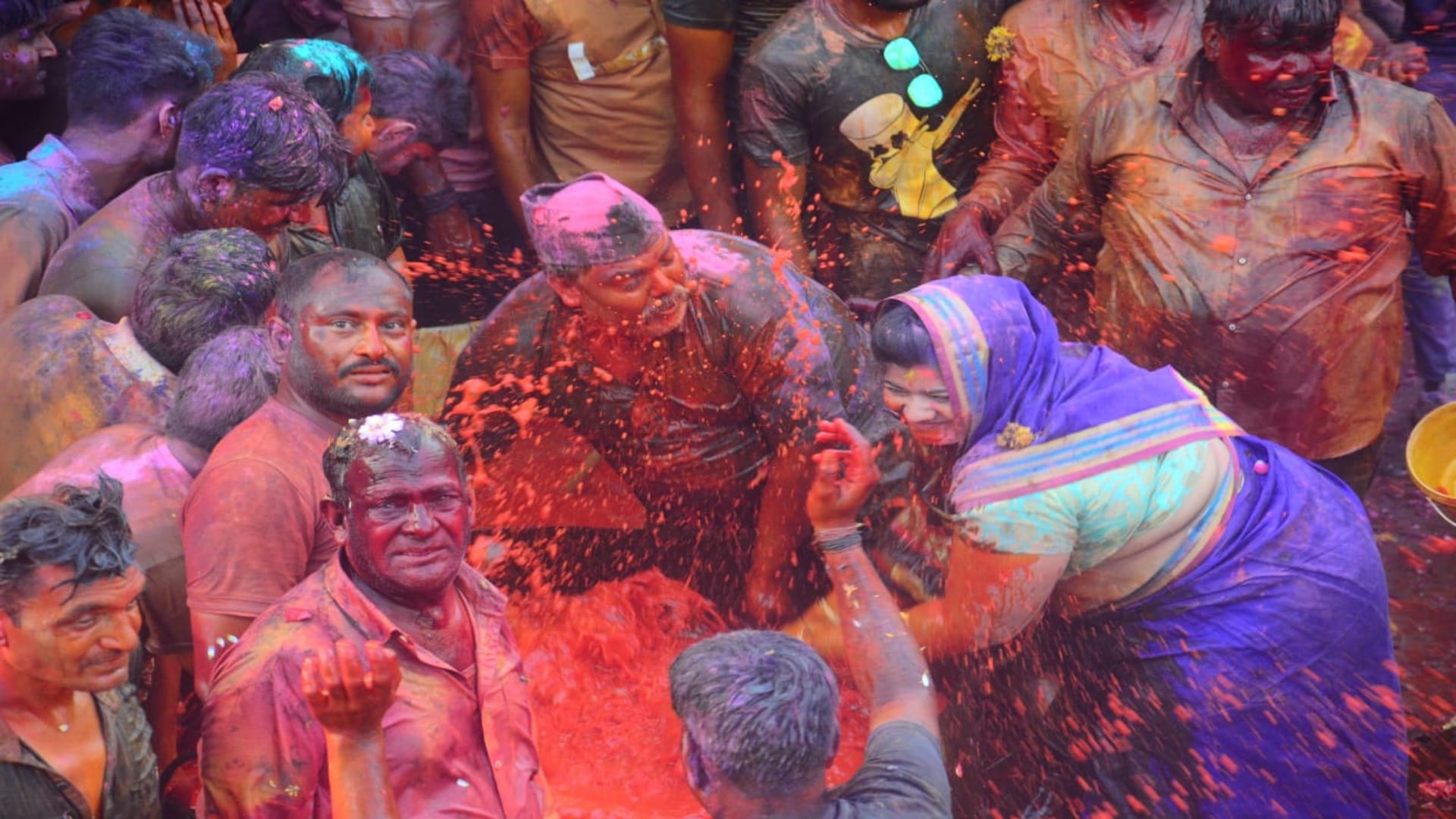 Ujjain Holi Unique family Holi of Marwari gardener society in Ujjain