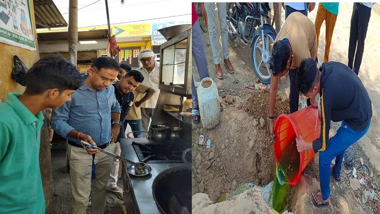 CM Flying raid on sweet shop in Fatehabad