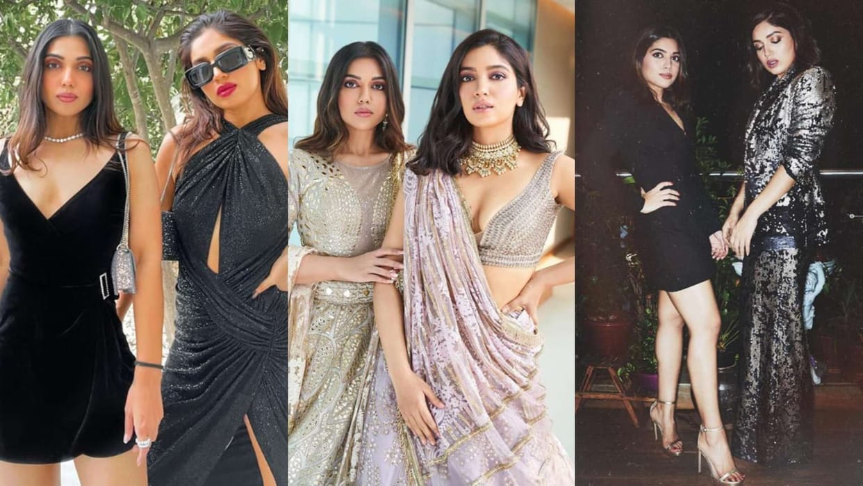 Bhumi Pednekar and Sister Samiksha Tips for Tuning With Sister Know Siblings Bonding News in Hindi
