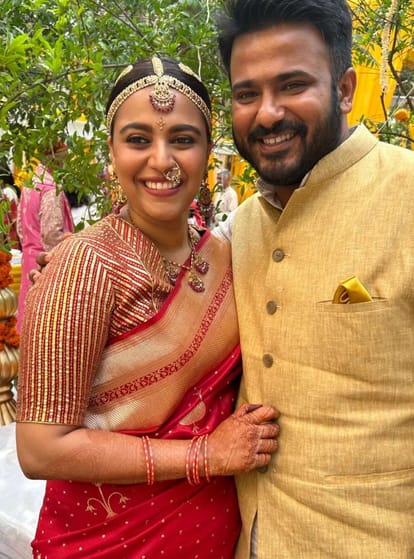 Swara Bhasker and Fahad Ahmed wedding Reception Card goes viral on Social Media
