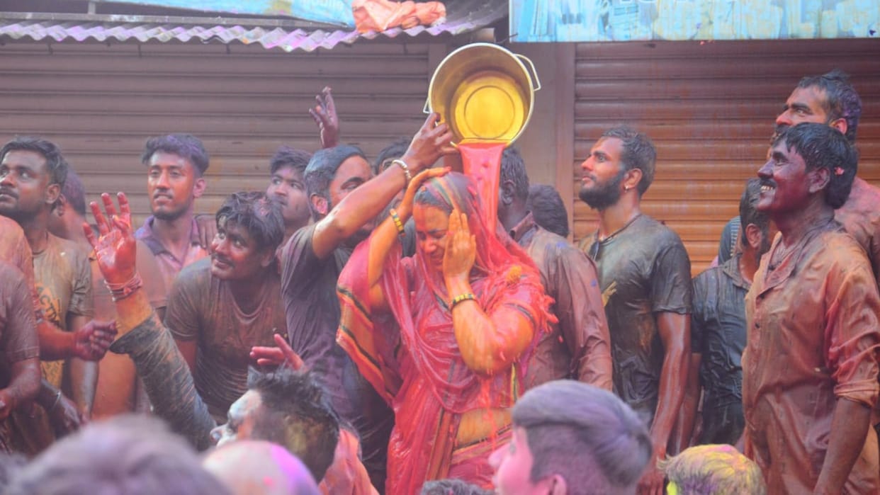 Ujjain Holi Unique family Holi of Marwari gardener society in Ujjain