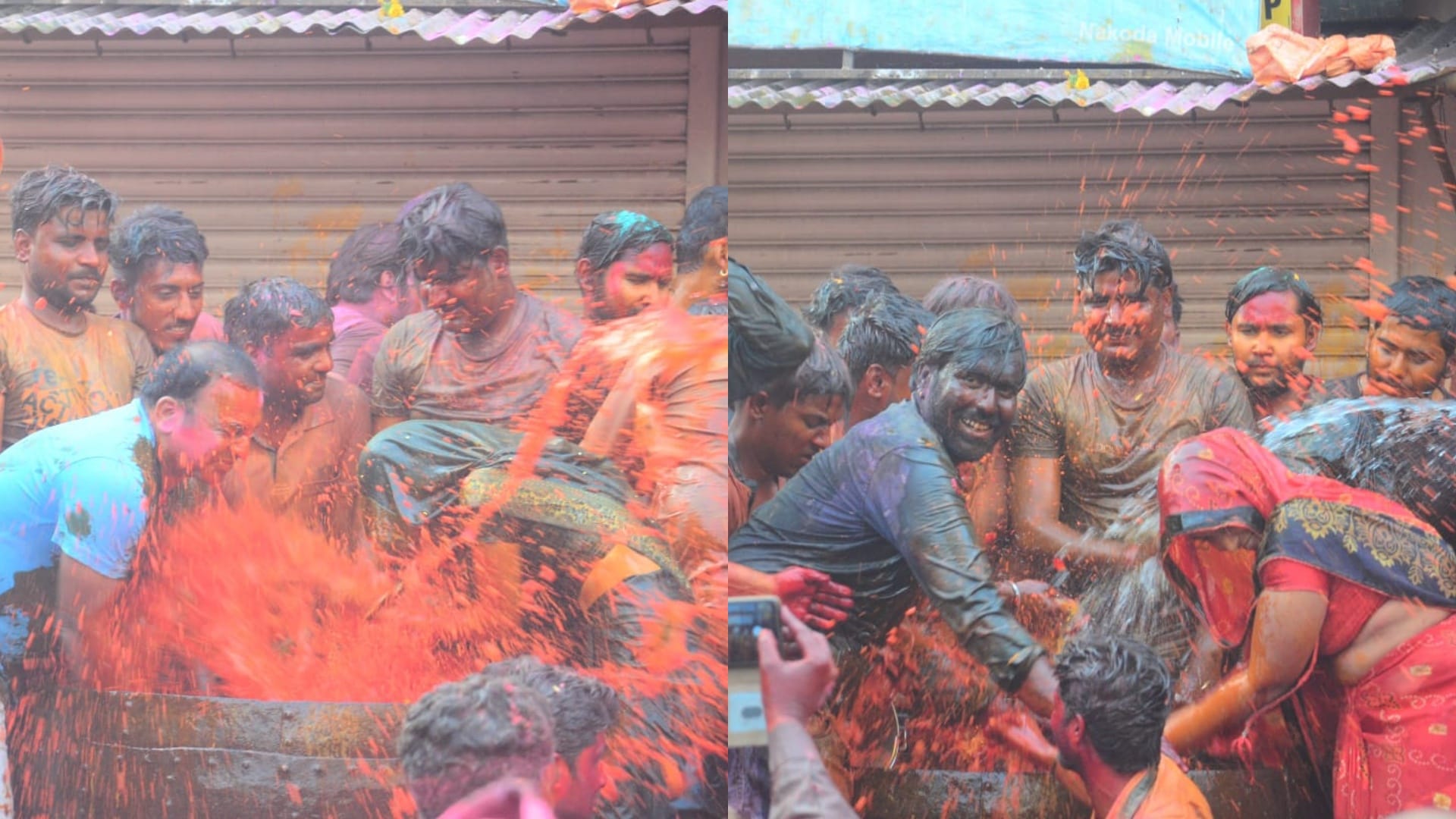 Ujjain Holi Unique family Holi of Marwari gardener society in Ujjain