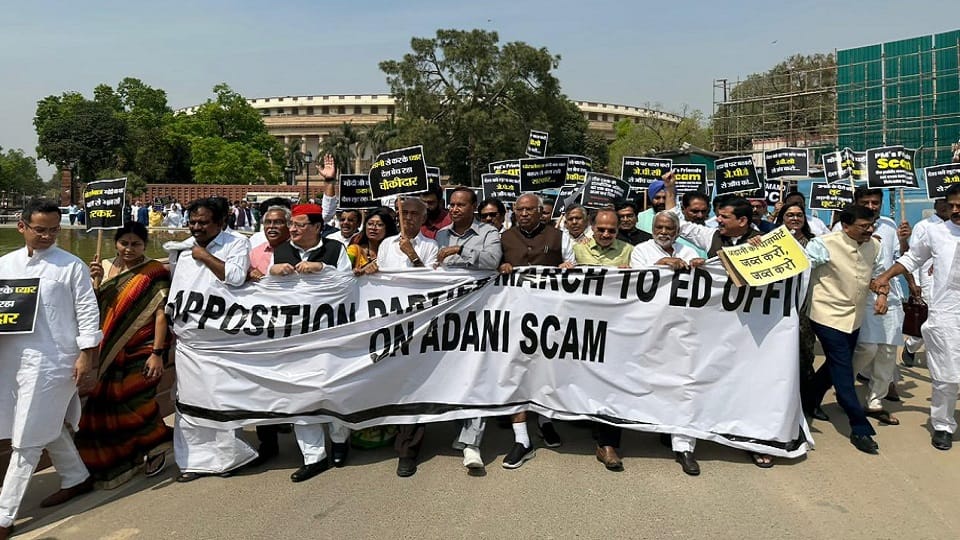 Adani issue: Opposition leaders write to ED, says agency cannot abdicate its jurisdiction