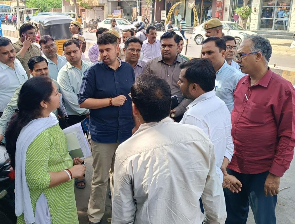 Mathura: 18 encroachments marked on Krishna Nagar drain, will be removed from Saturday