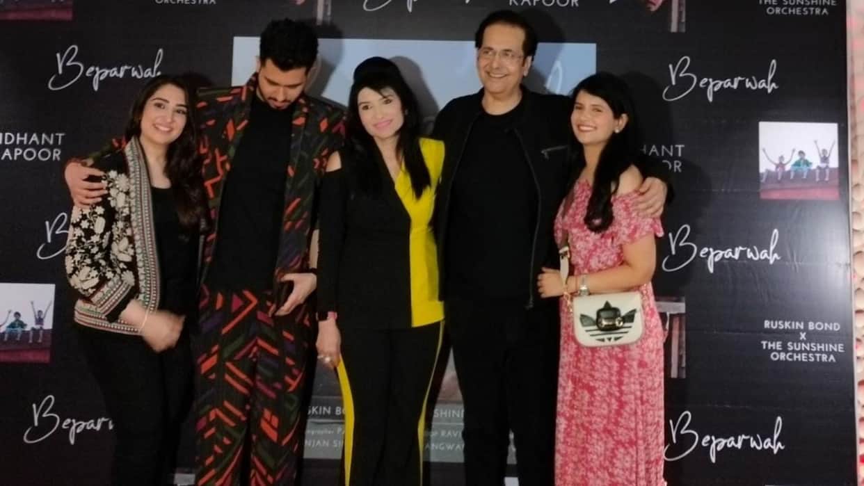 Mahendra Kapoor grandson Sidhant launches his first single beparwah ruskin bond sunshine orchestra tabu
