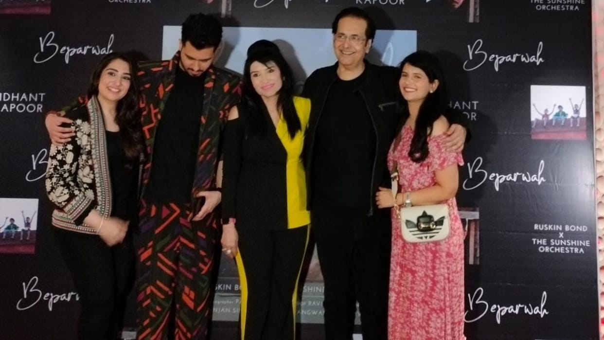 Mahendra Kapoor grandson Sidhant launches his first single beparwah ruskin bond sunshine orchestra tabu