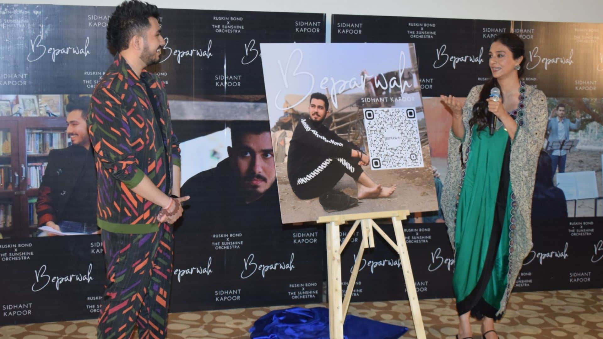 Mahendra Kapoor grandson Sidhant launches his first single beparwah ruskin bond sunshine orchestra tabu
