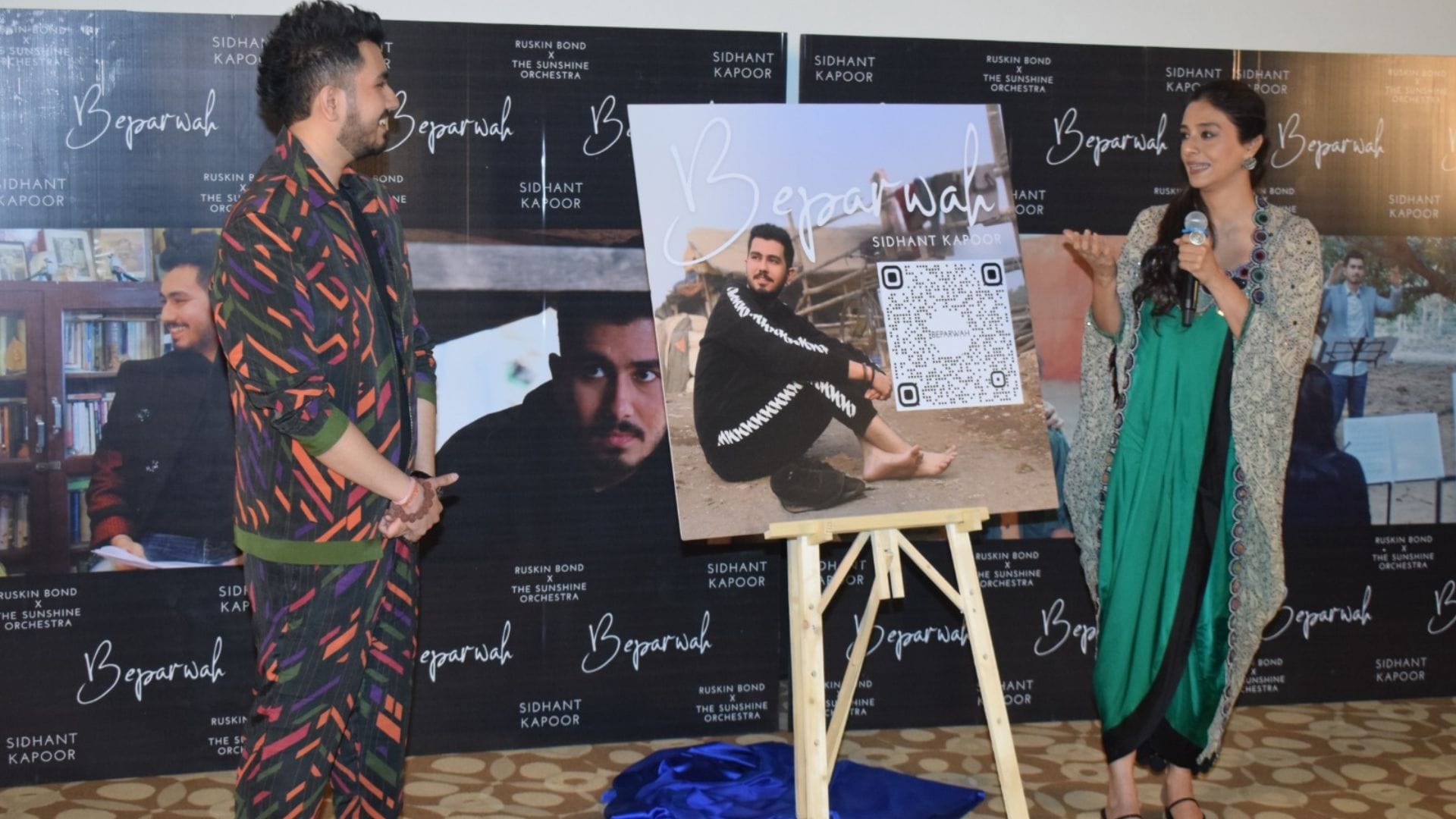 Mahendra Kapoor grandson Sidhant launches his first single beparwah ruskin bond sunshine orchestra tabu