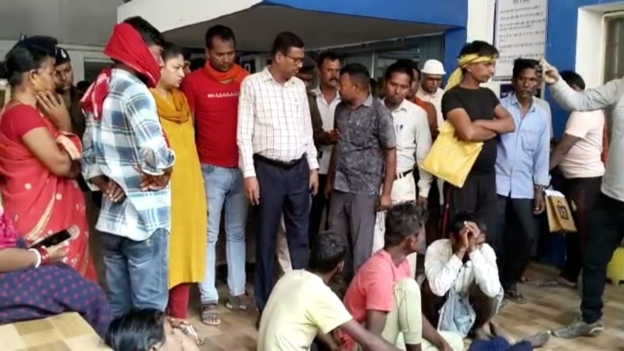 Four children of Noorpur drowned in Sone river in Arrah, administration gave compensation to victim's family