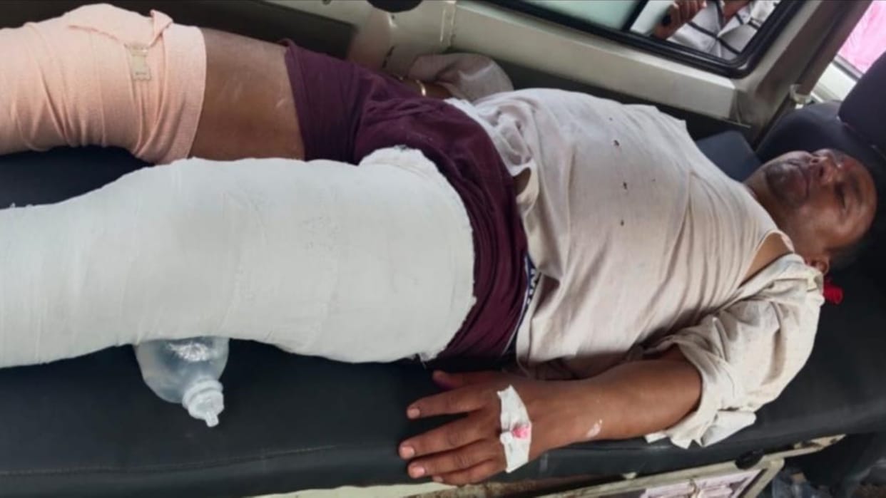 Pradhan chased and beaten up by elders in Gulriha Gorakhpur