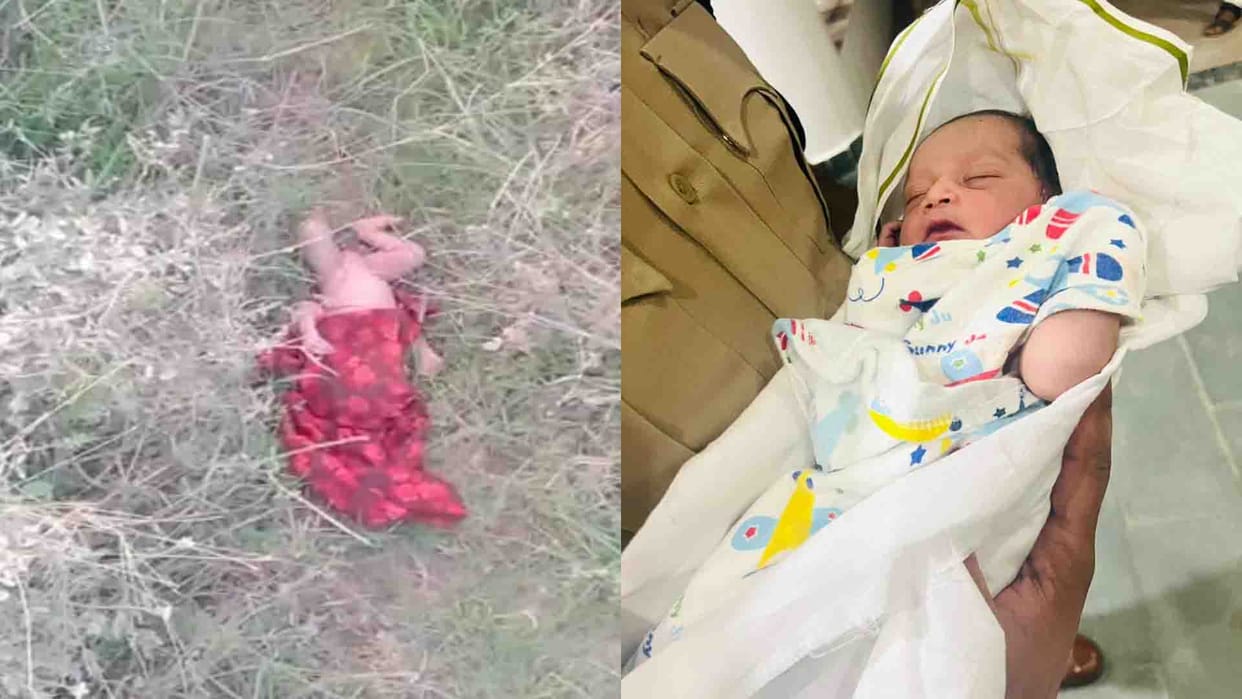Banda: Two-day-old newborn found crying in the bushes