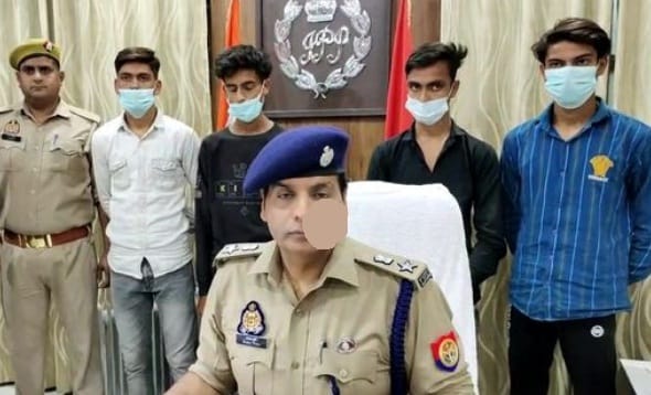Blackmailing from dating app, Used to grab money by making objectionable videos, five gang members arrested