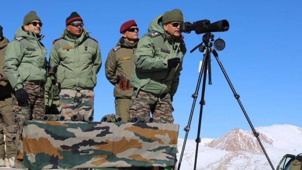 Northern Army Commander Lt Gen Upendra Dwivedi reviewed operational situation in Ladakh sector