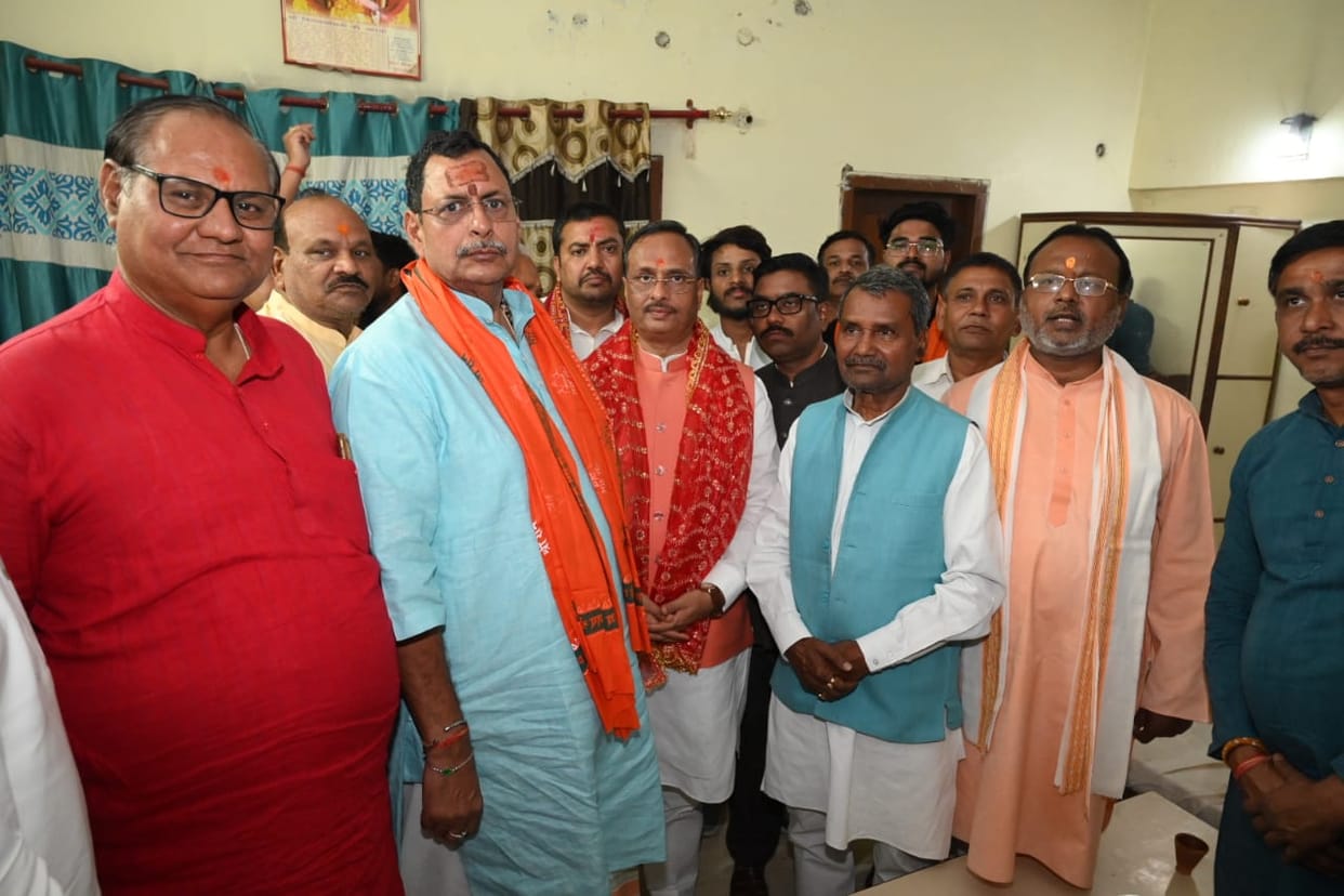 Mafia in UP is now towards end former Deputy CM Dinesh Sharma said BJP is only concerned public