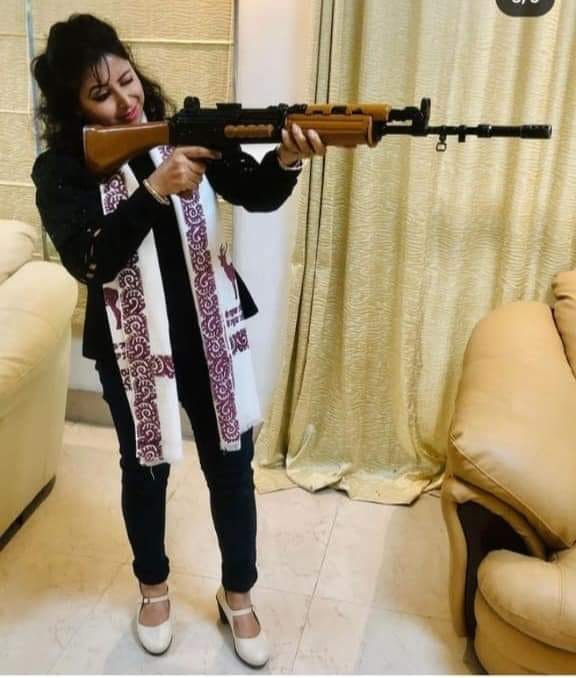 Bihar: Miss India now on the way to become a gangster with AK-47 and Insaas in hand