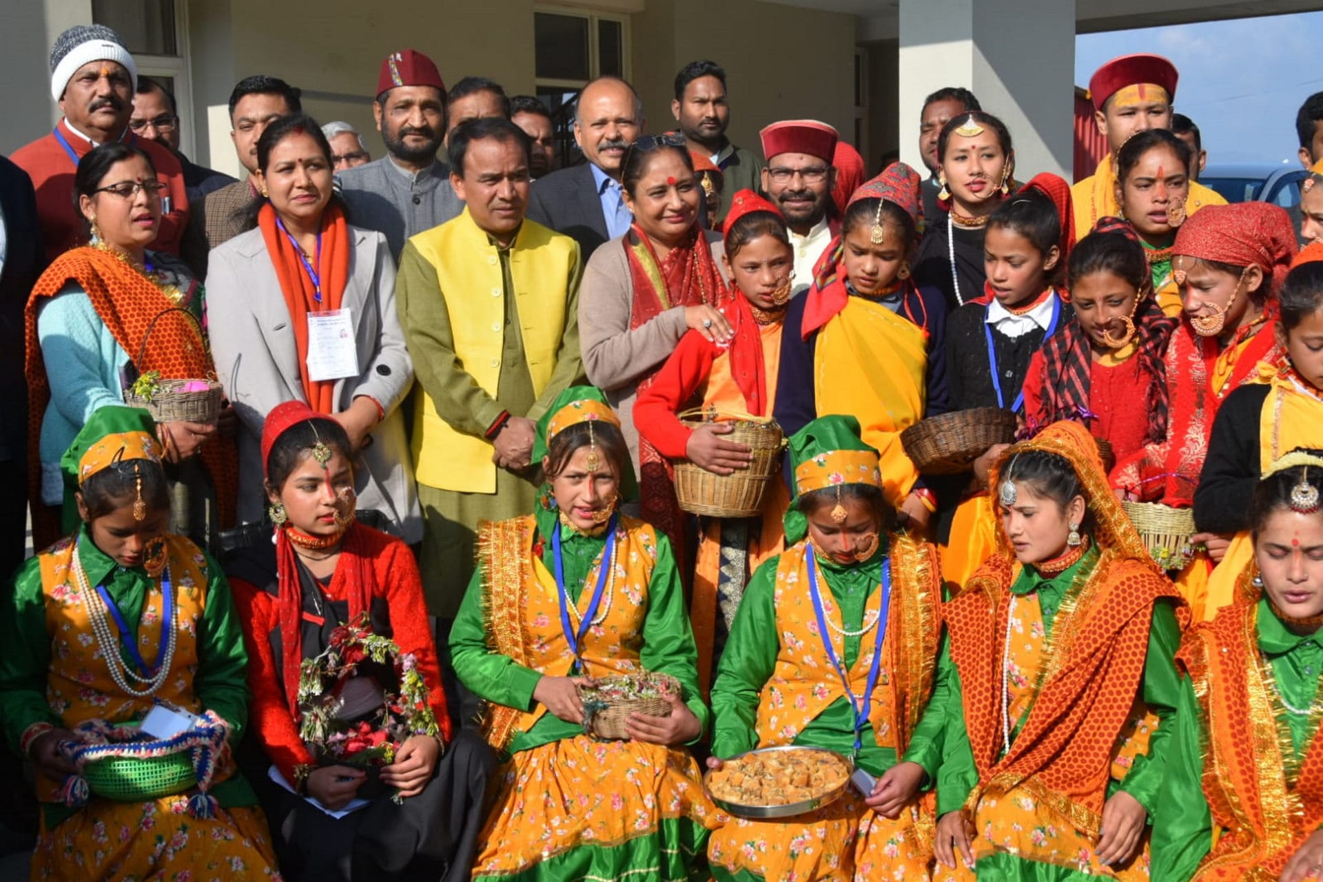 Phooldei festival Celebration in Uttarakhand Children put flowers on threshold of houses Watch photos
