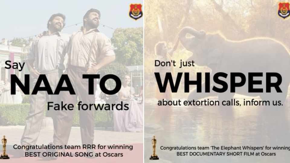 Punjab Police wished oscar award winners in unique on Twitter