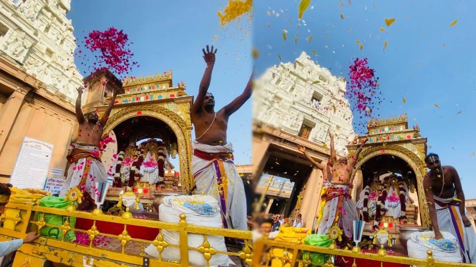 Lord Godarangmannar will give darshan to devotees in divine sandalwood chariot In Mathura