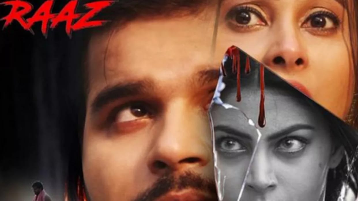 arvind akela kallu starrer bhojpuri film raaz first look out poster goes viral on internet  see here