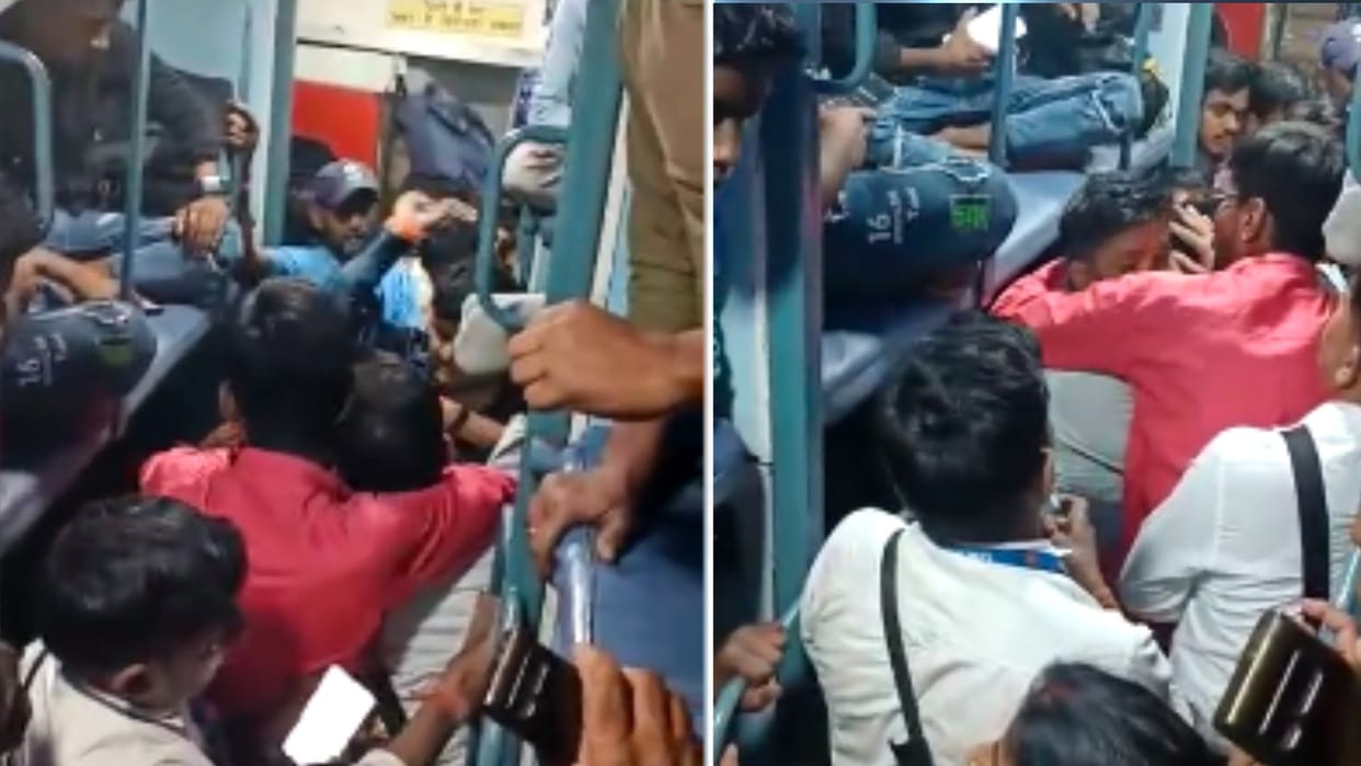 Katni News: If seat is not available, TC gets beaten up in Howrah-Mumbai train