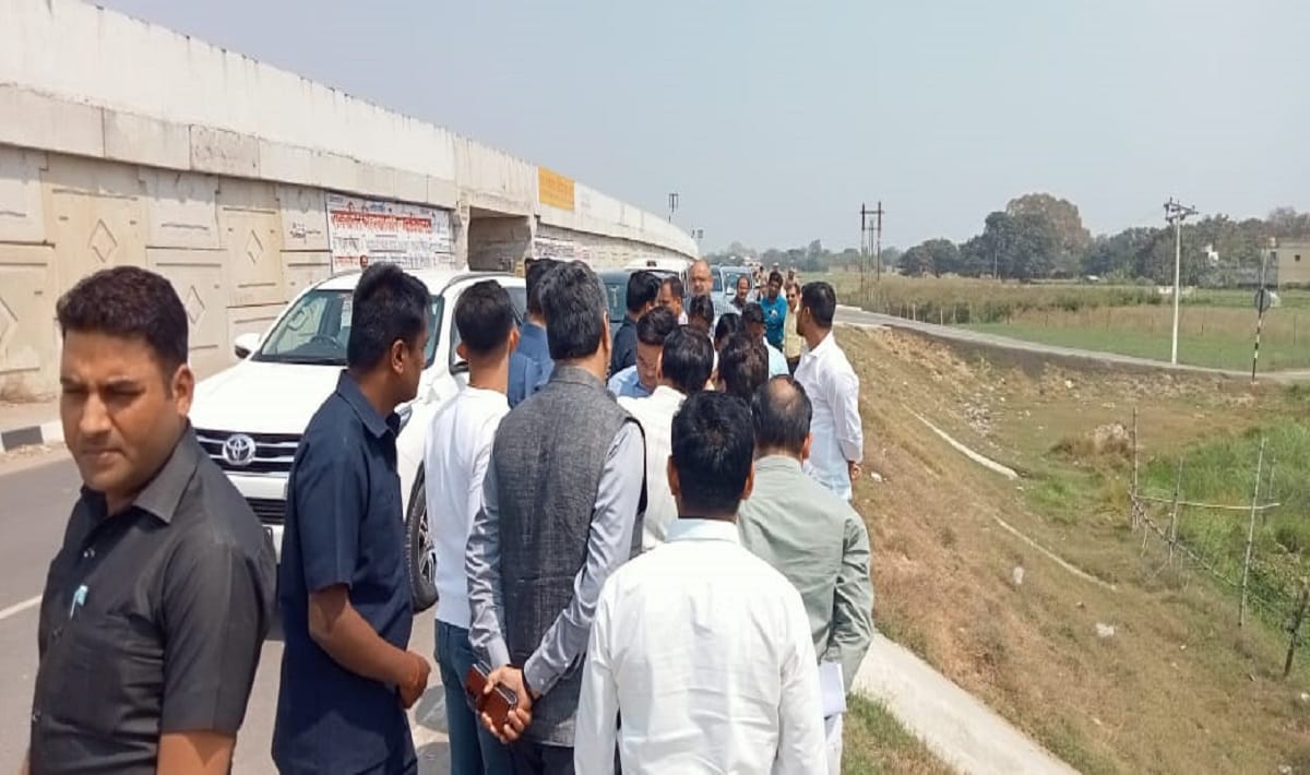 jai Shah and Rajiv Shukla inspected land for Motera like cricket stadium in varanasi