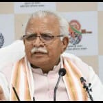 हरियाणा के सीएम मनोहर लाल।