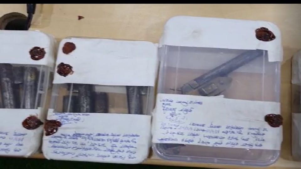 Illegal weapons were being prepared in the fruit garden Kasganj