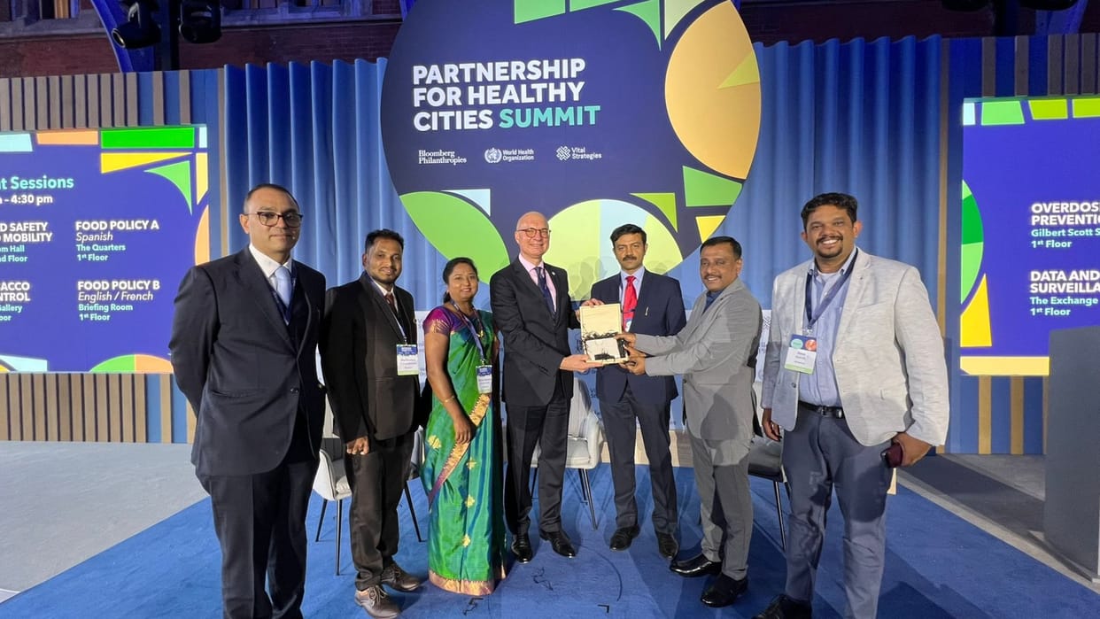 Bengaluru honoured with USD 150,000 global award for tobacco control efforts