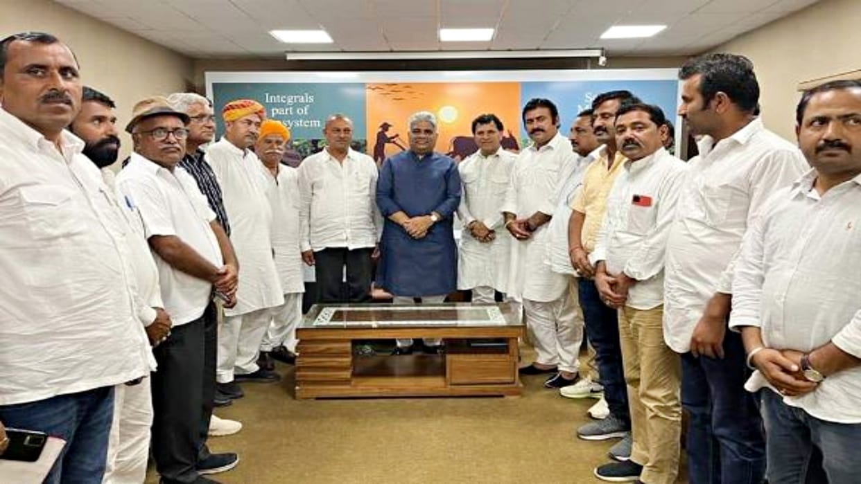 Jaisalmer delegation met ministers in Delhi