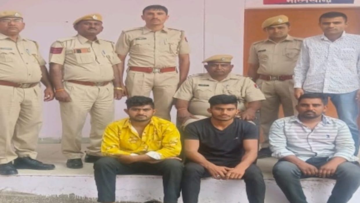 Barmer Three accused arrested in the case of vandalism and robbery in solar plant