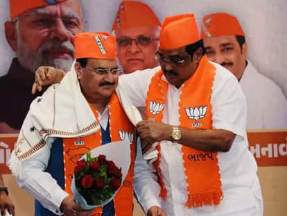 JP Nadda and CR Patil