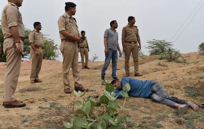 गोली से घायल आरोपी