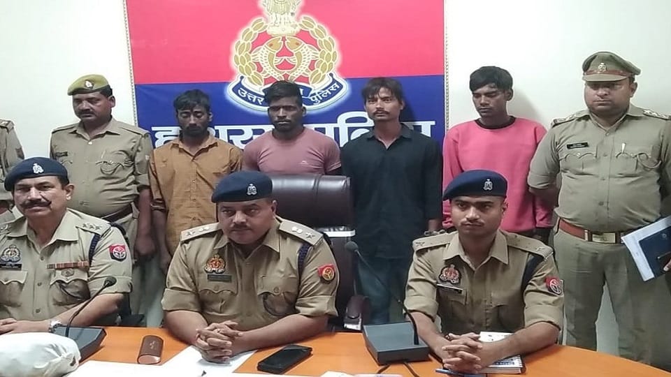 After four months four thieves caught stolen in asafetida factory