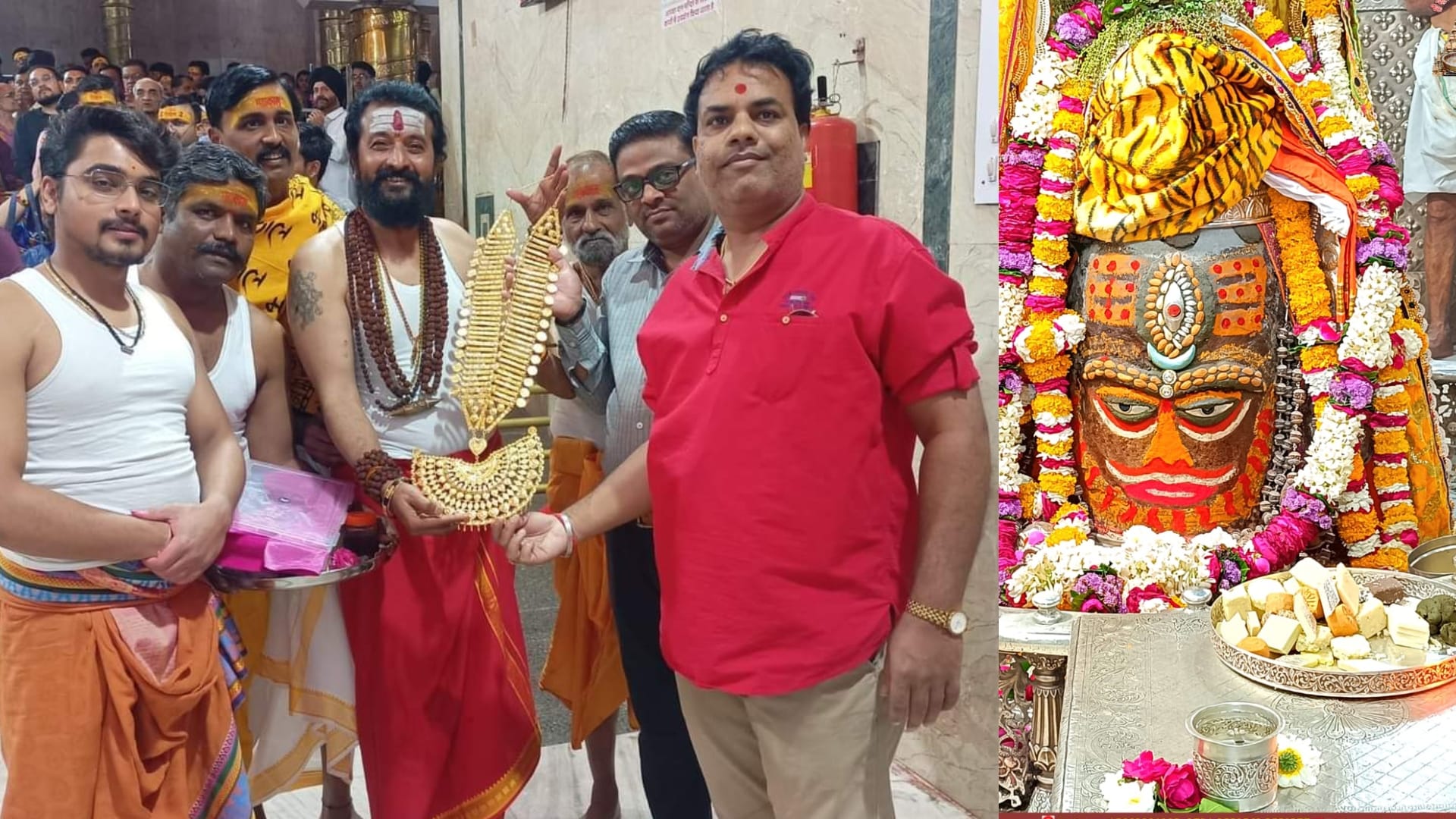MP's Home Minister Narottam Mishra Visits Ujjain Mahakal Temple See Photos