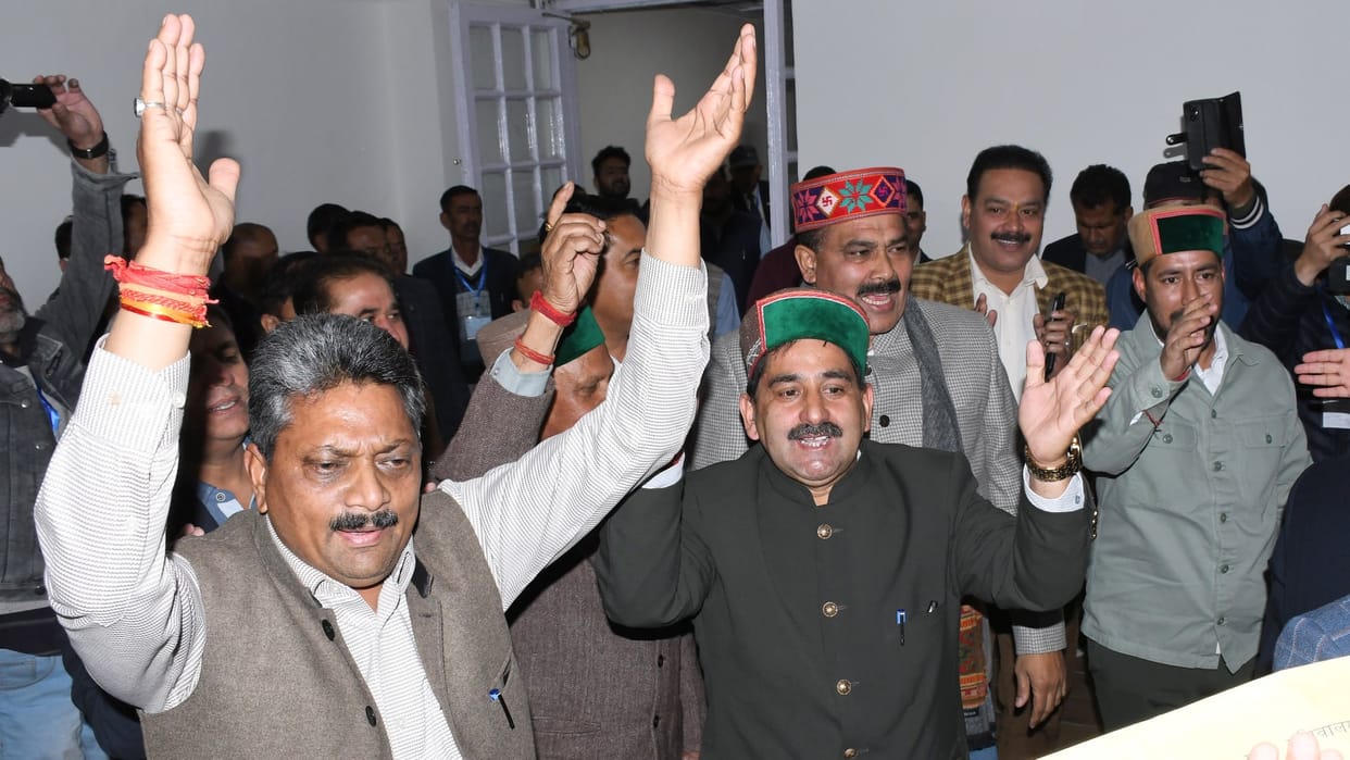 Congress MLA hits out at BJP in himachal busget session 2023