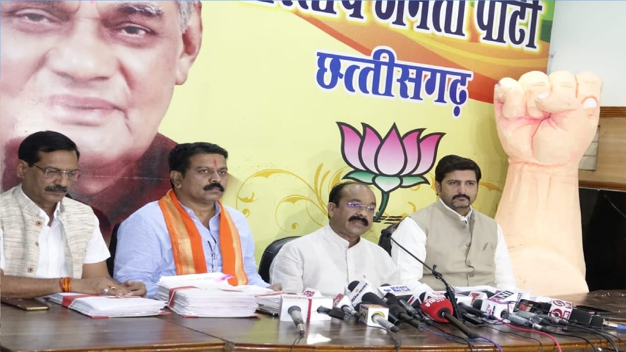 Arun said Bhupesh Sarkar targeted BJP workers and threw chilli-smoke bombs