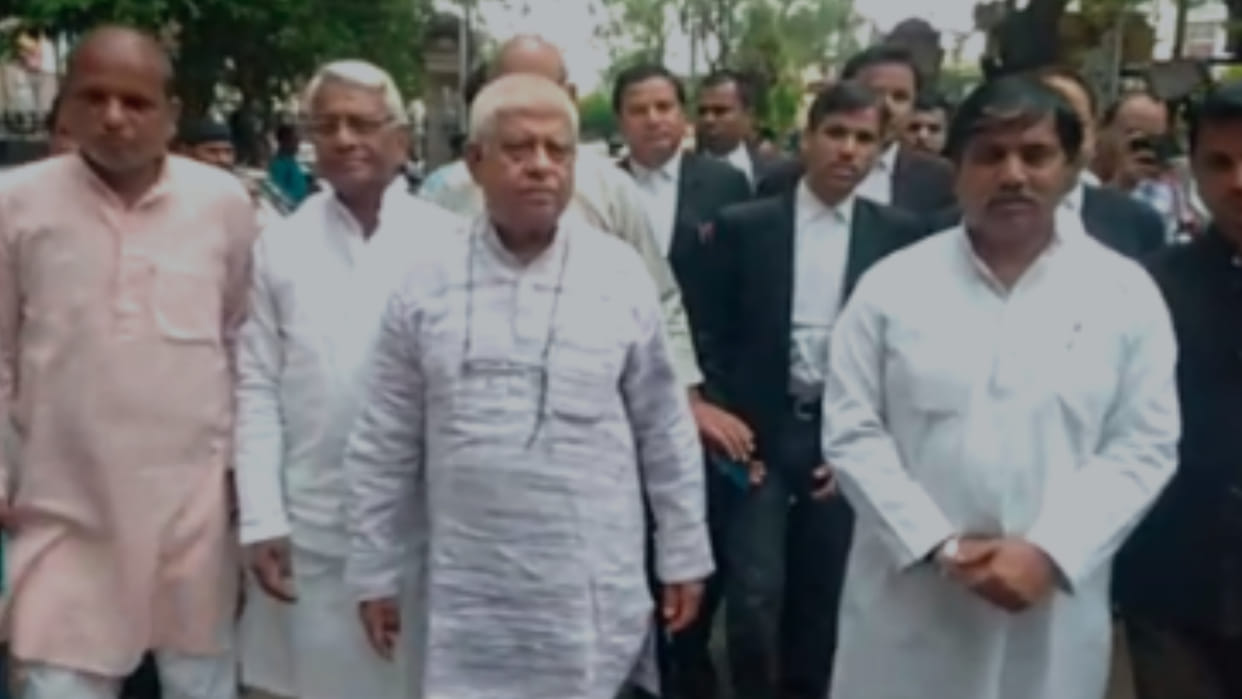 Former minister Raja Pateria who commented on PM reached the court