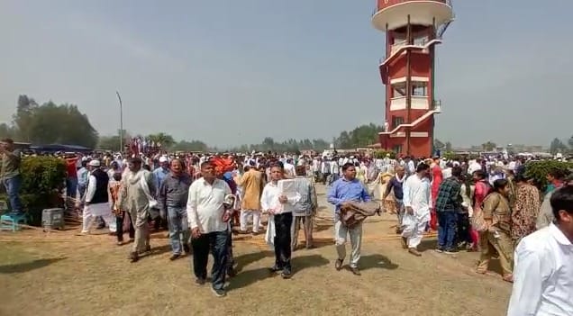 Radha Swami Satsang: Five lakh followers gathered at Satsang in Saharanpur, security tight