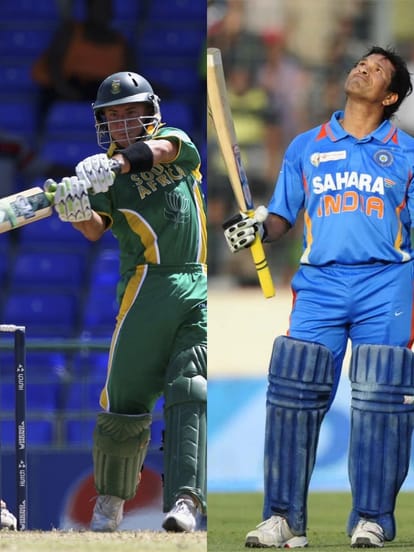 Sachin Tendulkar, Herschelle Gibbs