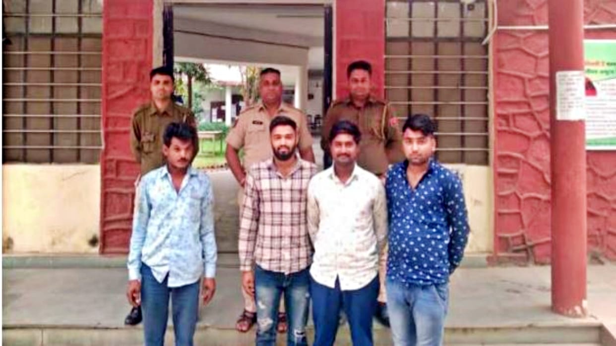 Four arrested including cow smuggler in Bhilwara