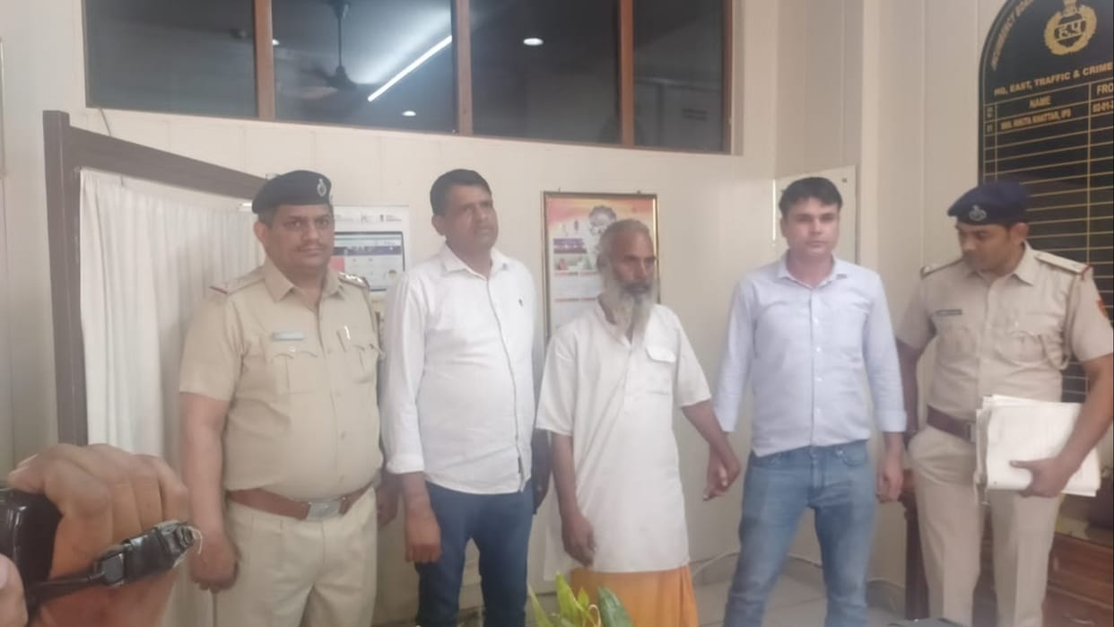 Haryana Police caught the murder acused hiding in the guise of a monk for 13 years
