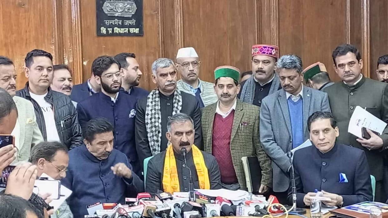 cm sukhvinder sukhu and jairam thakur reaction over himachal budget 2023
