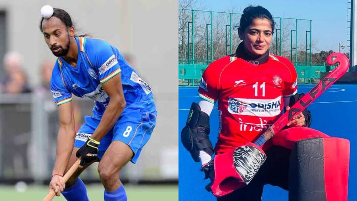 Hockey Awards: Hardik and Savita became the best hockey players of 2022, got a prize of 25-25 lakhs
