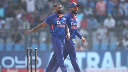 IND vs NZ: मोहम्मद शमी की जोरदार वापसी, विश्व कप में रचा इतिहास; अनिल कुंबले को इस मामले में छोड़ा पीछे IND vs NZ wc 2023 Mohammed Shami took wicket on first ball breaks Anil Kumble World Cup India vs New Zealand