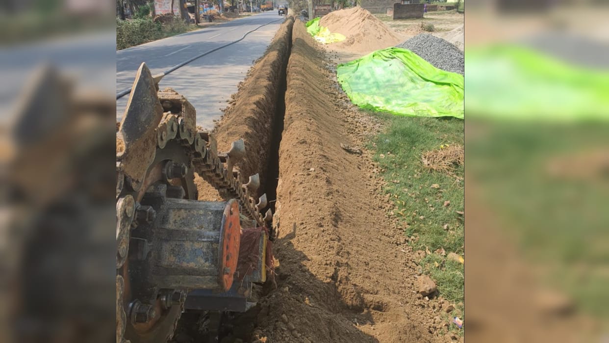 Jal Nigam broke 41 roads to deliver water from house to house in Gorakhpur