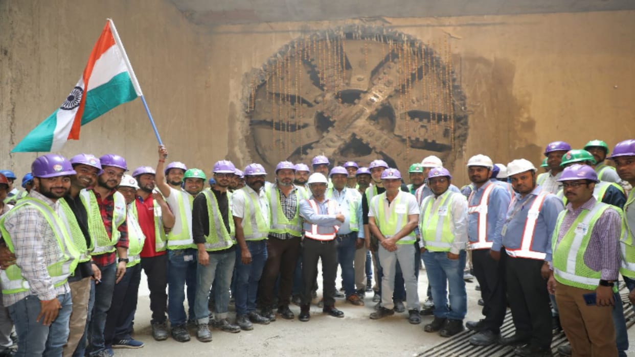 Meerut News : Fourth tunnel work completed on Delhi-Ghaziabad-Meerut RRTS corridor