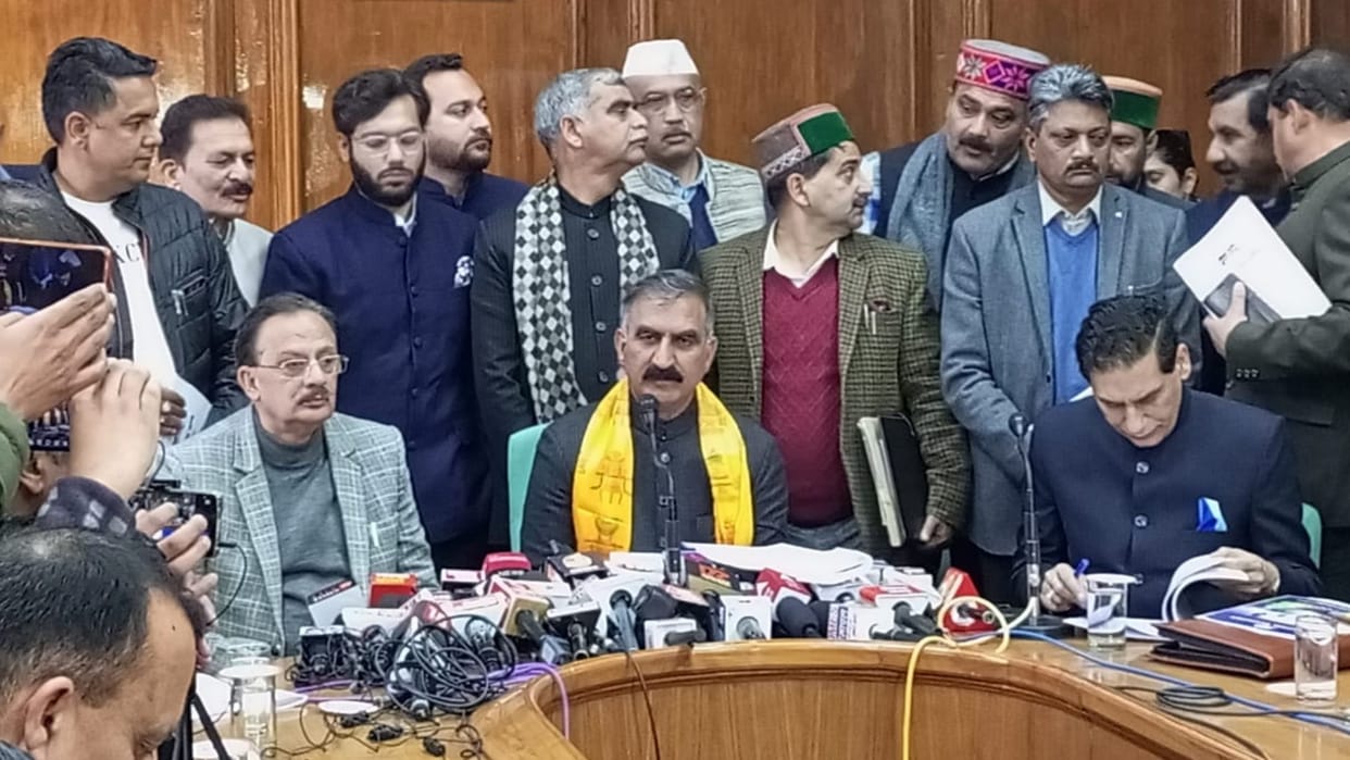 Himachal Pradesh Budget 2023 CM Sukhvinder Singh Sukhu announced 13 new schemes in HP Budget 2023
