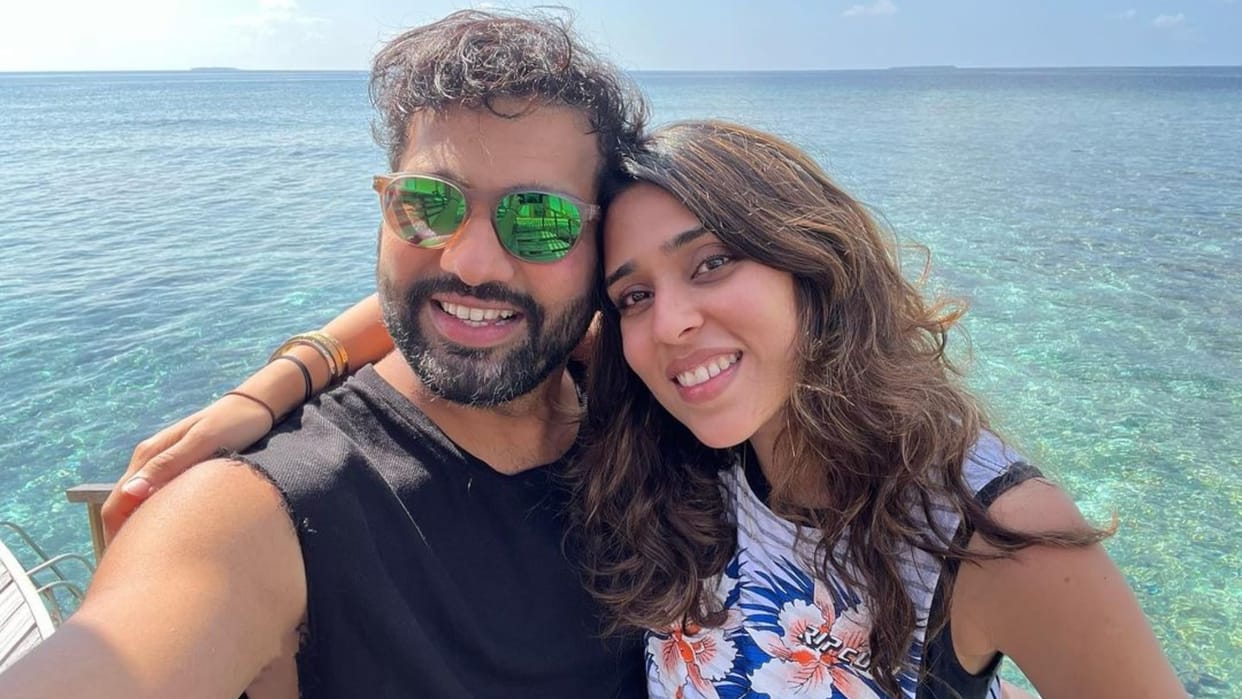 Rohit Sharma dances with wife Ritika Sajdeh in brother in law wedding ceremony, watch video | IND vs AUS ODI