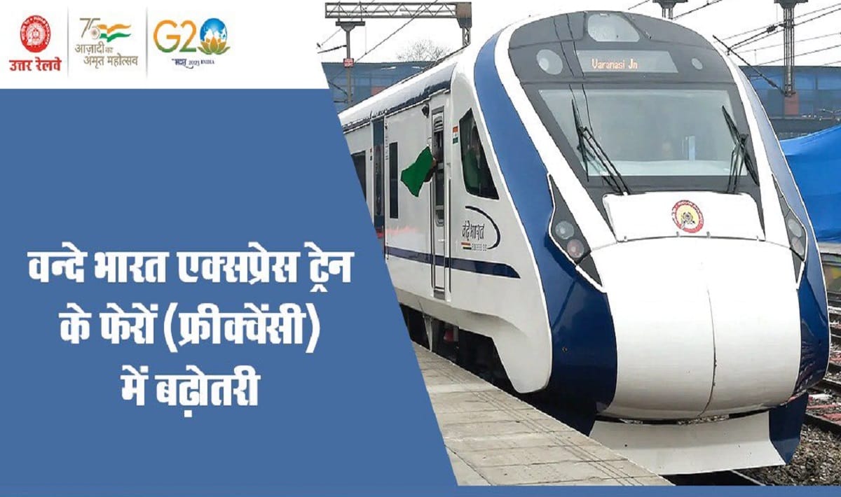Indian Railway New Delhi Varanasi Vande Bharat Express will run 6 days in week,