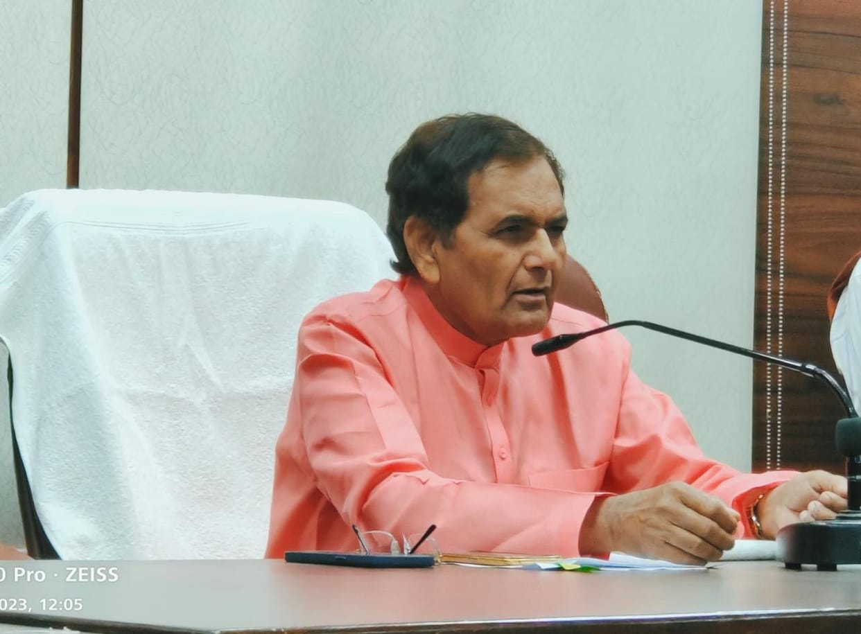 Yogi Government giving respect to Scheduled Castes Dr Lalji Prasad said Ambedkar Utsav Dham